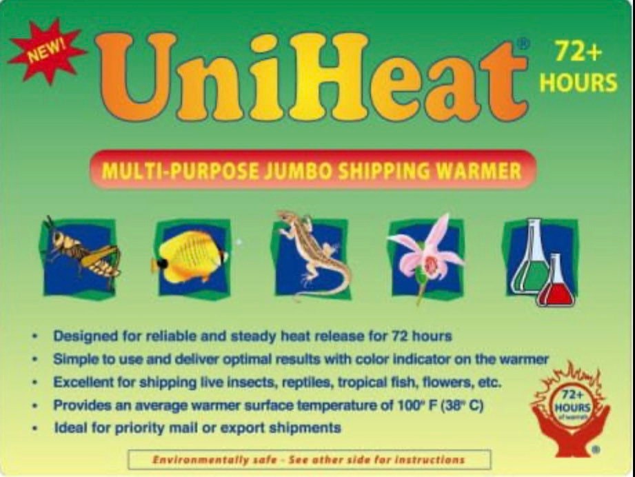 UniHeat Shipping Warmer 40+ 60+ 72+ Hours | Heat Pack