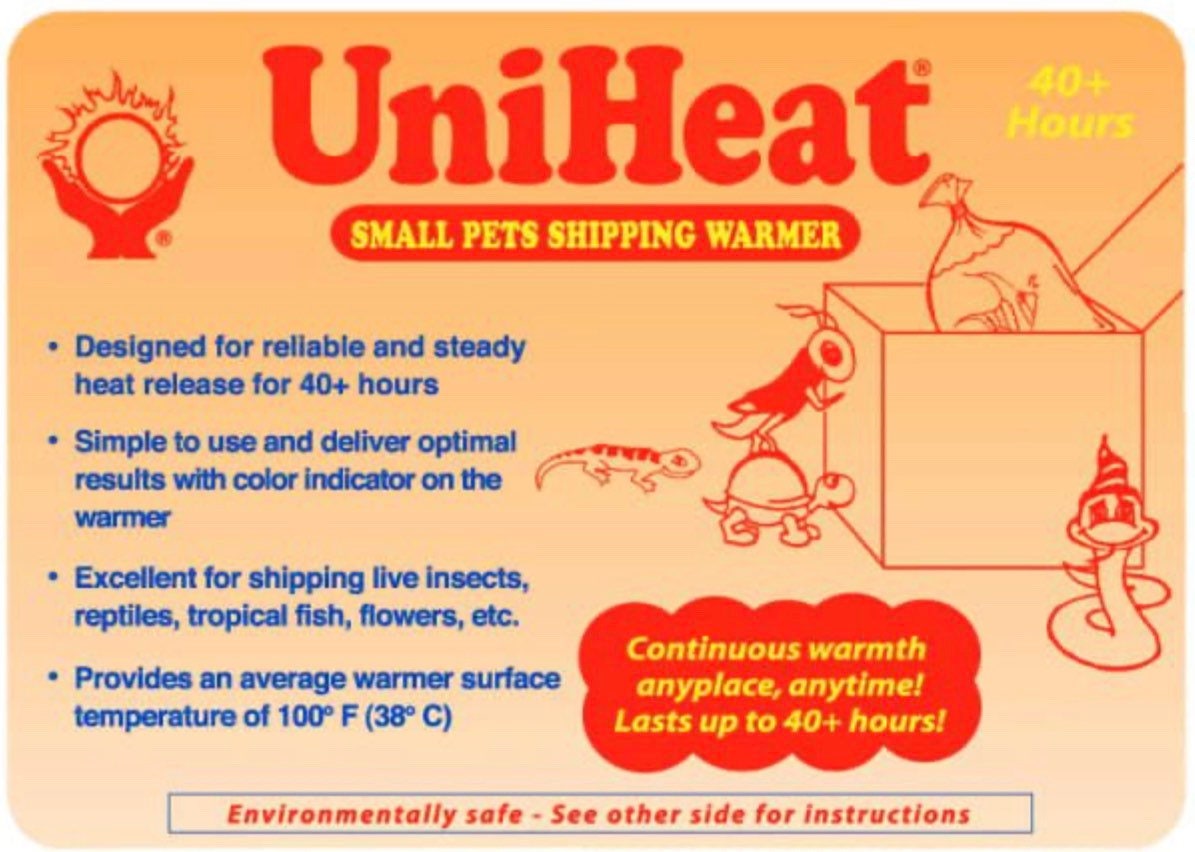 UniHeat Shipping Warmer 40+ 60+ 72+ Hours | Heat Pack